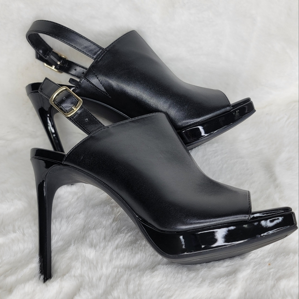 NWT HEELS Sling Back Sexy lifted slingback Comfortable Woman's Shoes